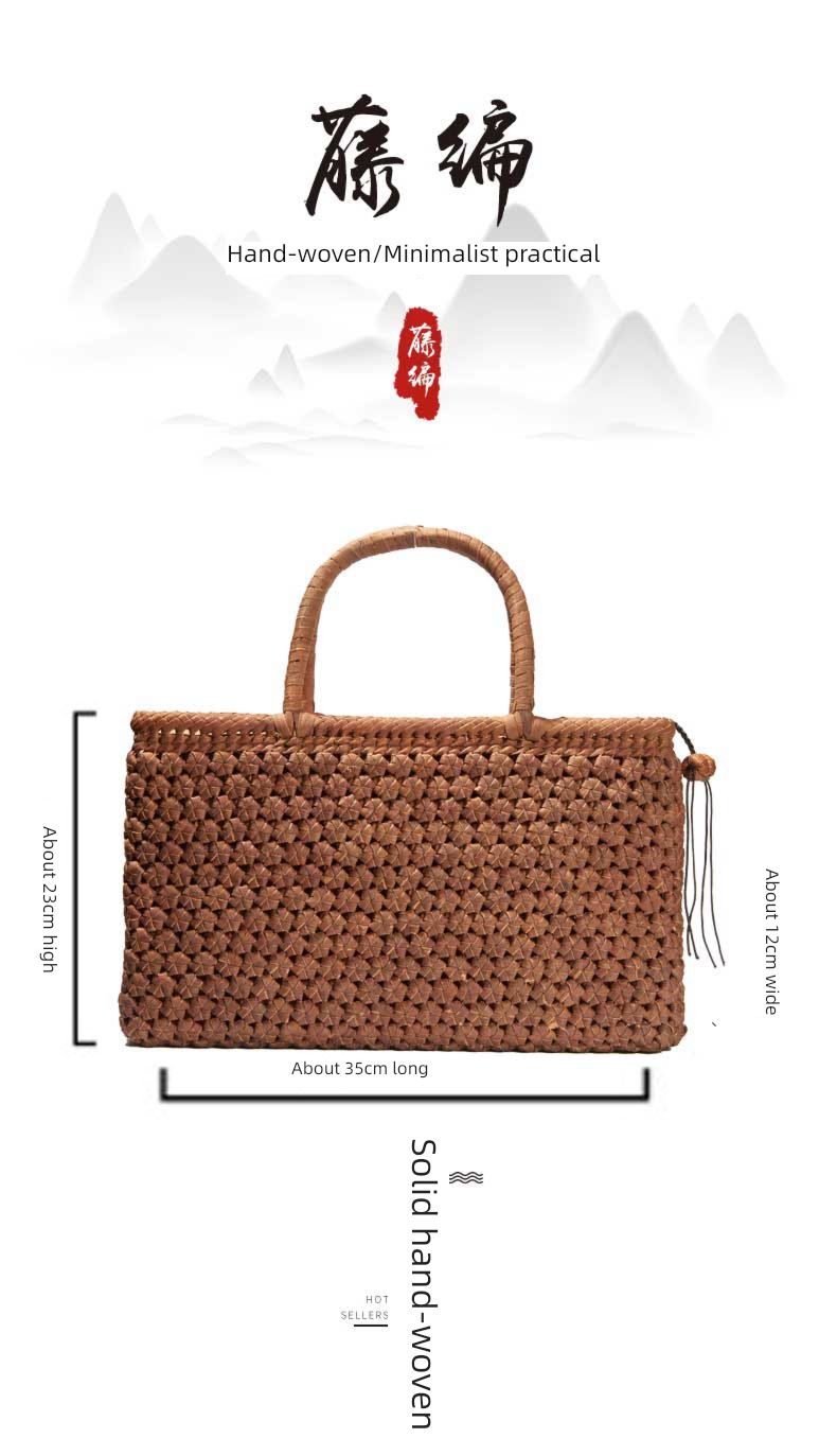 Vitis amurensis Rattan weaving Export Japan Italy handbag