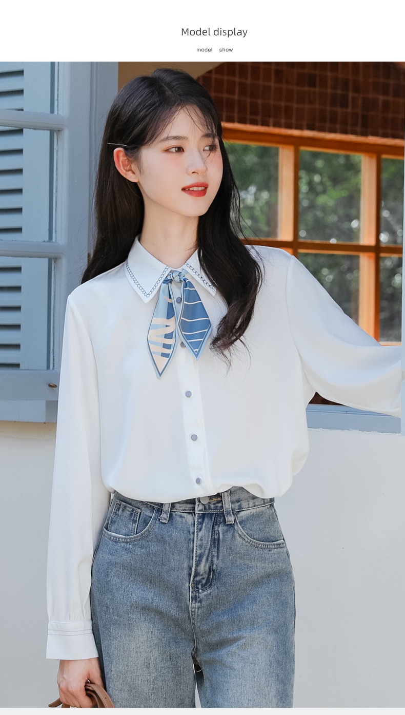 Pachachi Chiffon easy Casual and versatile bow