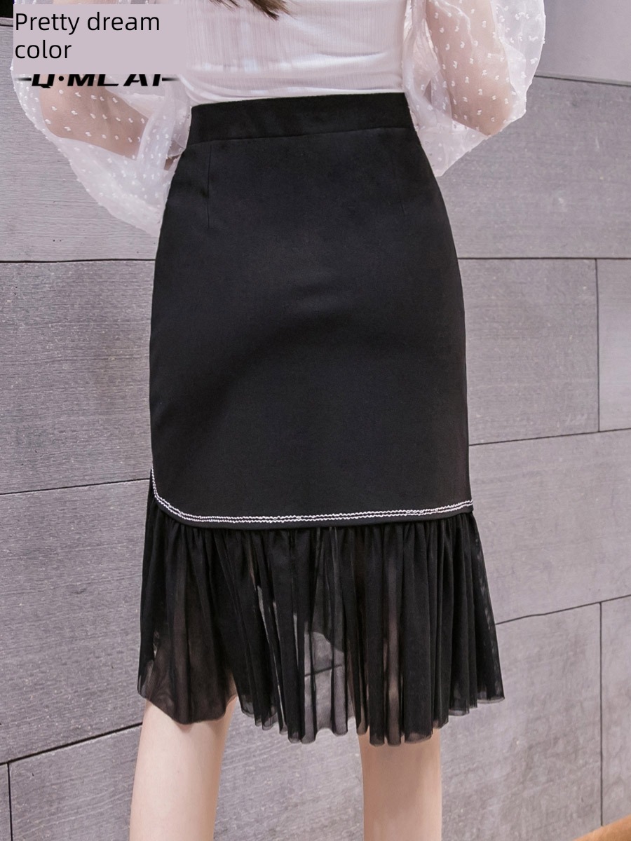 this year popular Spring and Autumn fashionable fish tail skirt