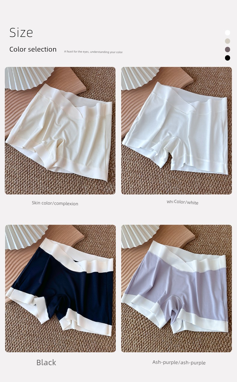 Maternity Underwear Modal Safety Shorts Two-In-One for Pregnancy, Large Size Anti-Exposure Leggings for Mid to Late Pregnancy — 15