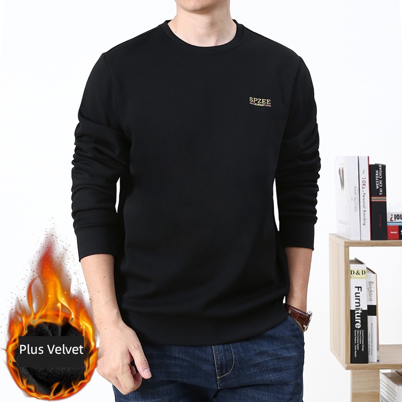 Long sleeve leisure time Pullover man Sweater Round neck T-shirt