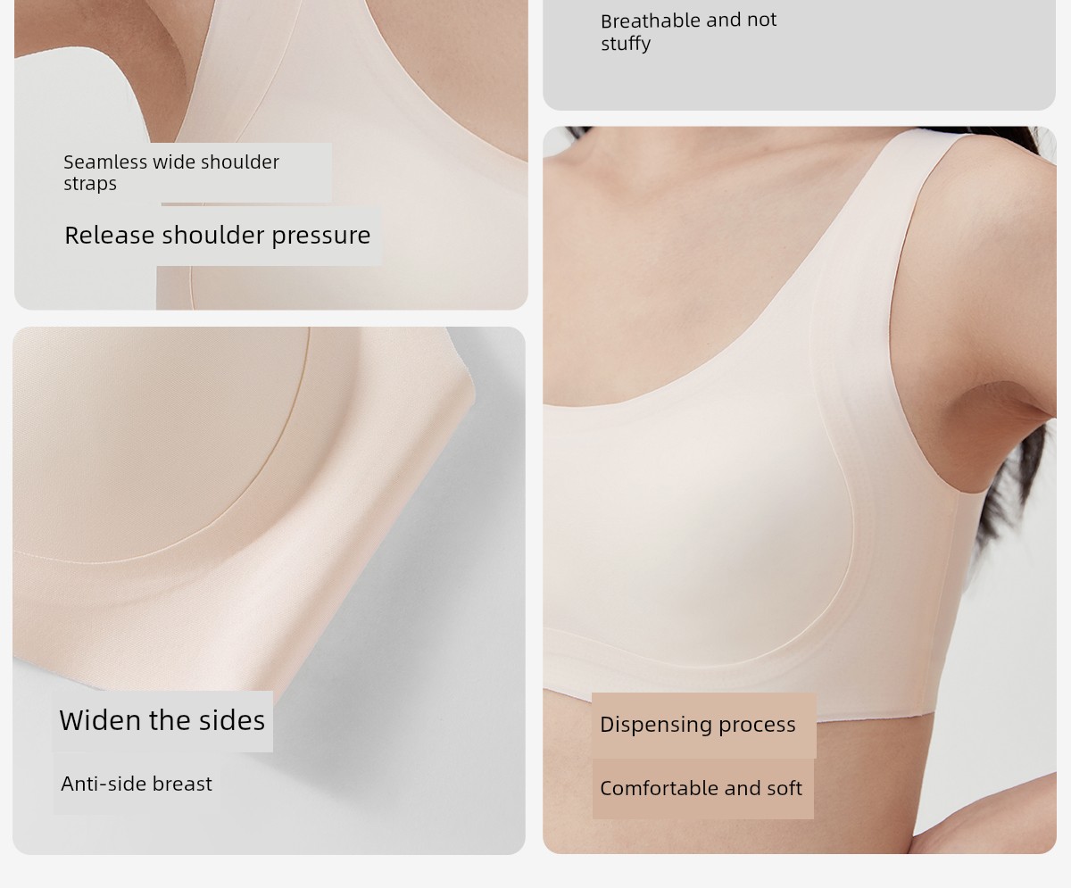 Coco Smart Girls' Bras for Junior High School Youth Development Period, Teenage High School Sports Bras — 28
