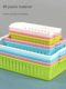 Fashion desktop storage box Hospital partition sorting box Plastic large, medium and small underwear socks randomly change the grid