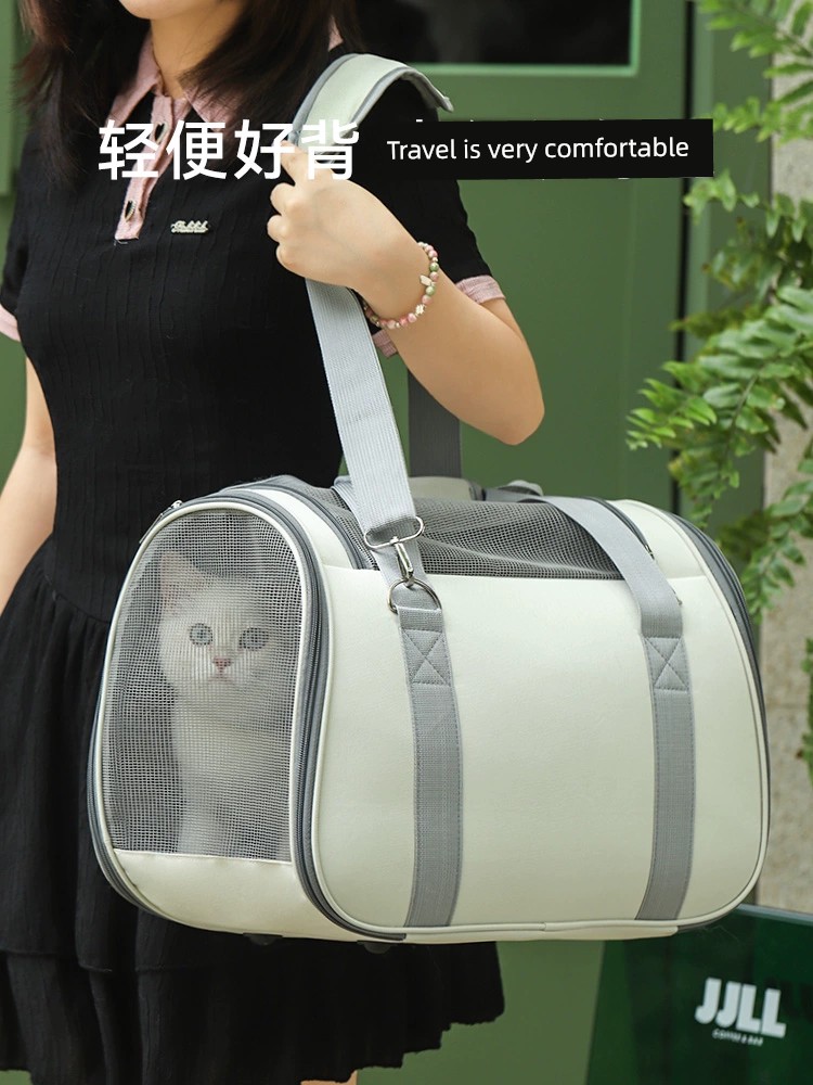 貓包外出便攜貓咪背包狗包貓窩寵物太空艙雙肩手提式貓籠坐車神器 (4.5折)