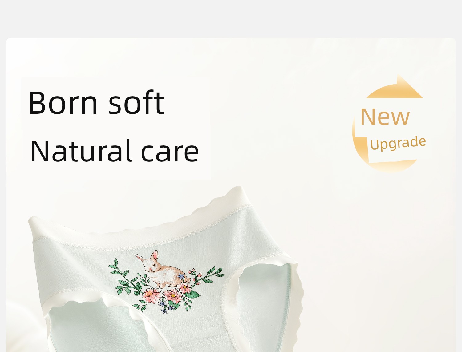 [Camellia Soft Care Pants] Children's Underwear for Girls, Lyocell Breathable, Medium and Large Kids, Class a Girls' Triangle Briefs — 3
