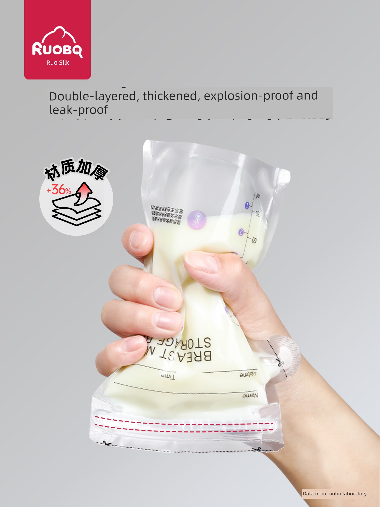 Breast Milk Storage Bags, Small Capacity 100ml 200ml, Disposable Milk Storage Bags, Can Be Heated in the Refrigerator