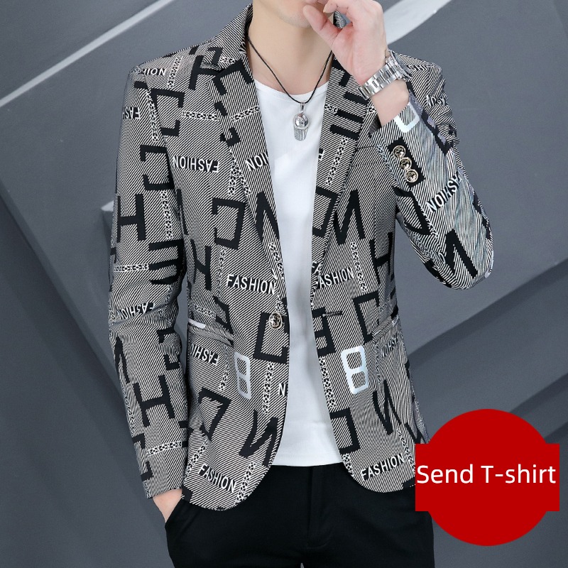 leisure time Self-cultivation trend personality Autumn  suit loose coat