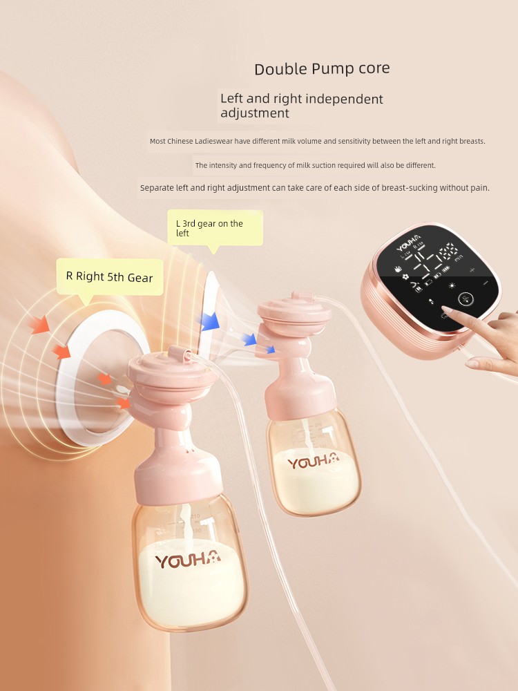 Bilateral YOUHA of Hands-Free A2s Breast Milk Breast Pump