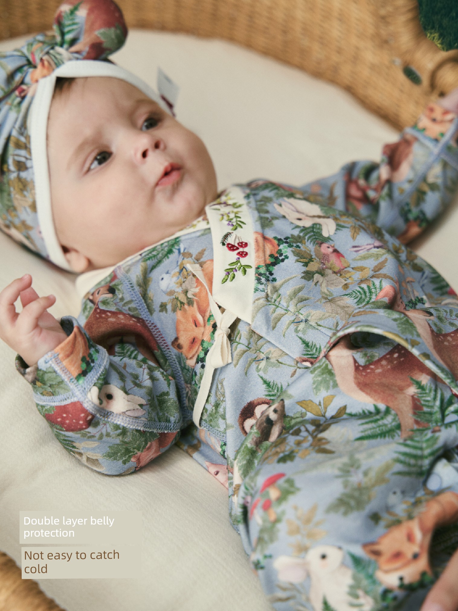 [Lin Shenshi Saw Lu] Aqpa AIPA Newborn Baby Clothes Jumpsuit Romper Pure Cotton Spring & Fall Baby Going out Clothes — 2