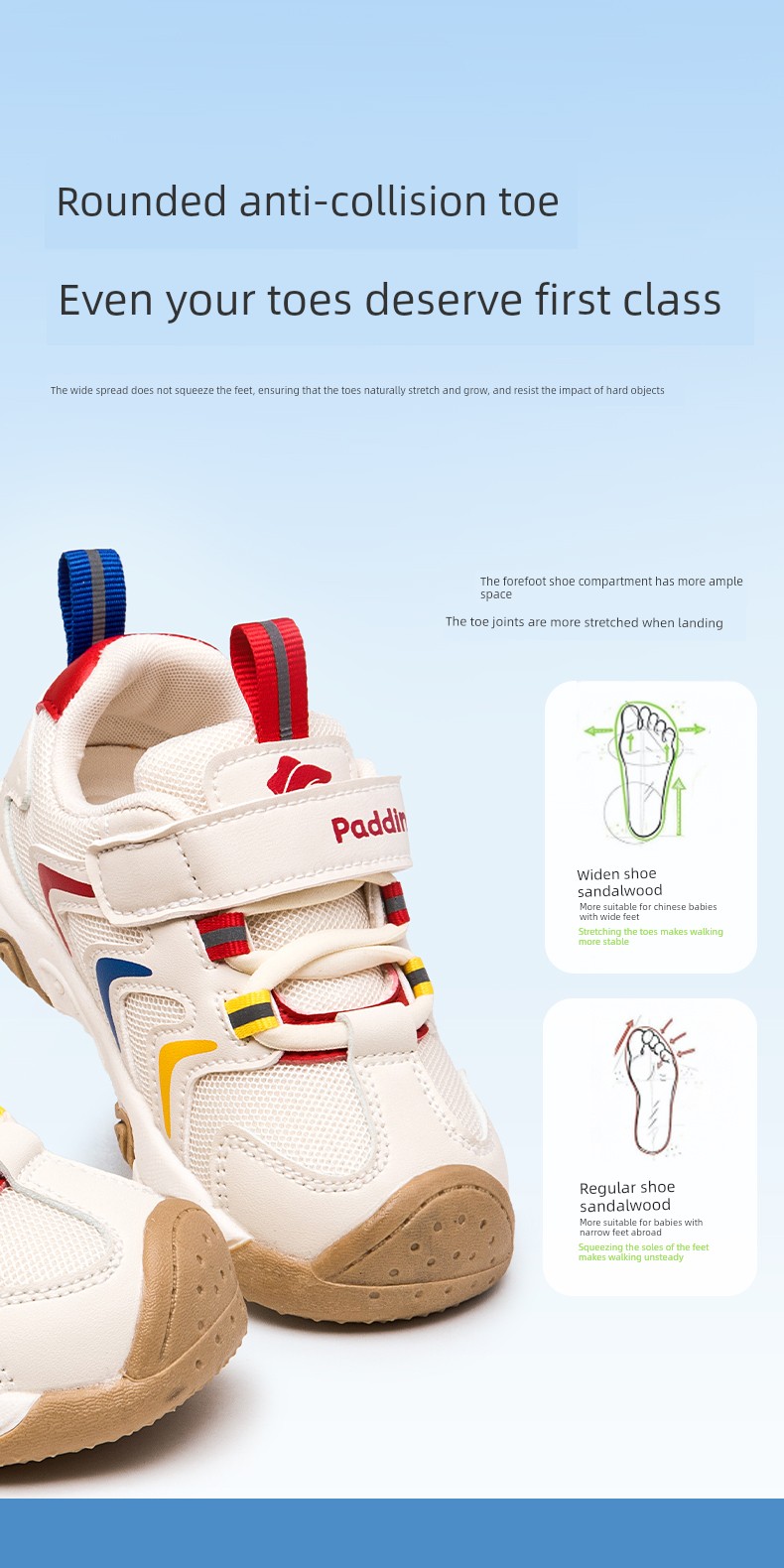 Paddington Bear Genuine Functional Shoes Toddler Shoes 2026 Spring Children's Sports Shoes for Boys and Girls Soft-Soled Non-Slip Shoes — 28