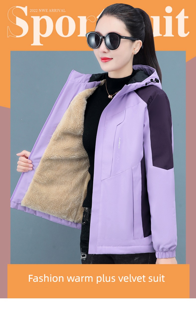 Lamb cashmere easy Windbreak waterproof mom have cash less than that is registered in the accounts work clothes
