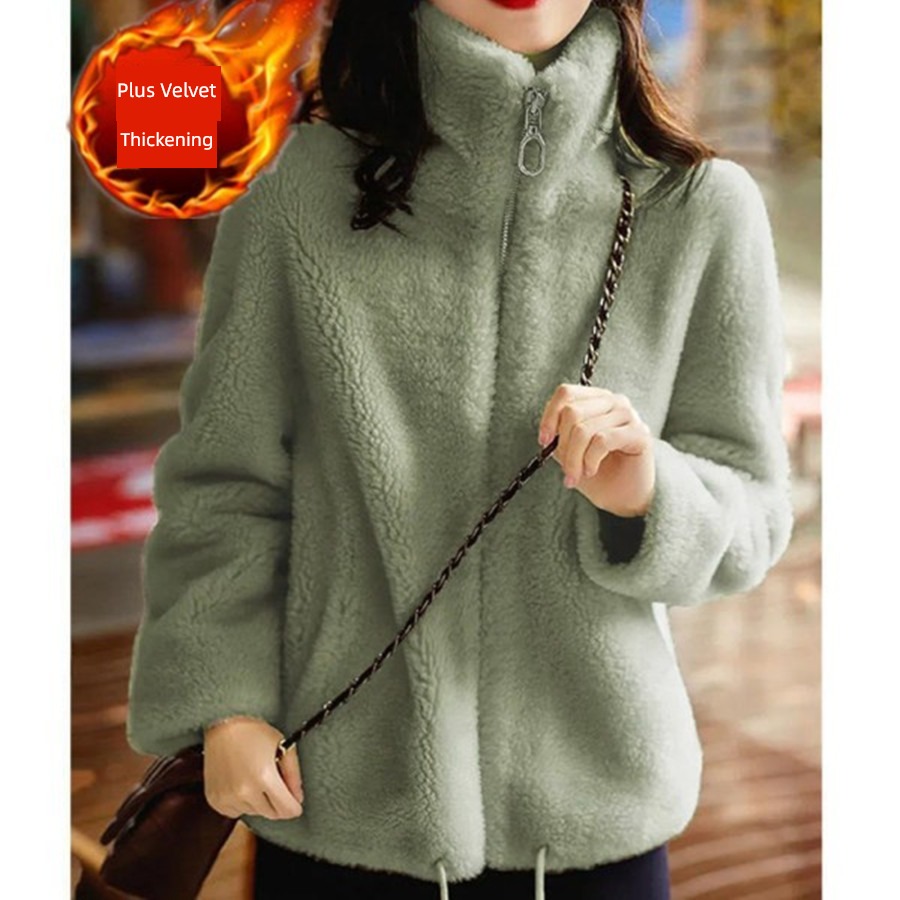 Inner bladder Autumn and winter New products keep warm Fleece easy Sweater