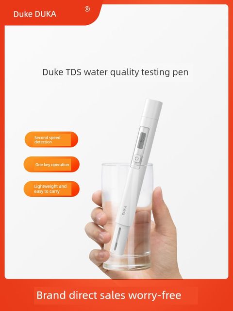Duke TDS Water Quality Test Pen High-precision Water Quality Testing Instrument Tap Water Multifunctional Testing