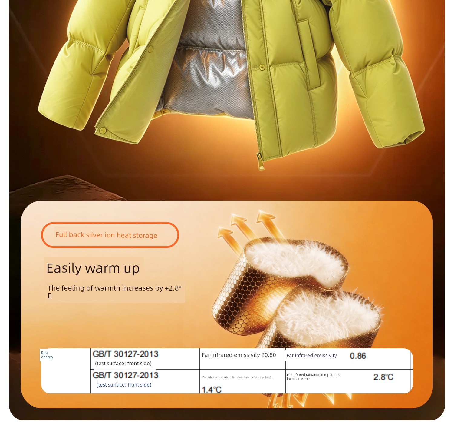 Zuoxi Children's Clothing Boys' down Jacket Winter Warm 2026 New Model Kids' Triple-Protection Thermal Storage Puffer Jacket for Older Children — 18