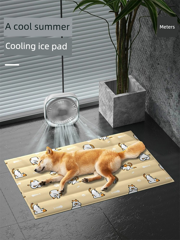 夏天冰涼貓狗寵物窩冰墊MLXL2XL尺寸五款顏色酷暑降溫首選