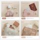 Lixu small storage bag zipper data cable wired headphones mini portable digital bag lipstick miscellaneous bag