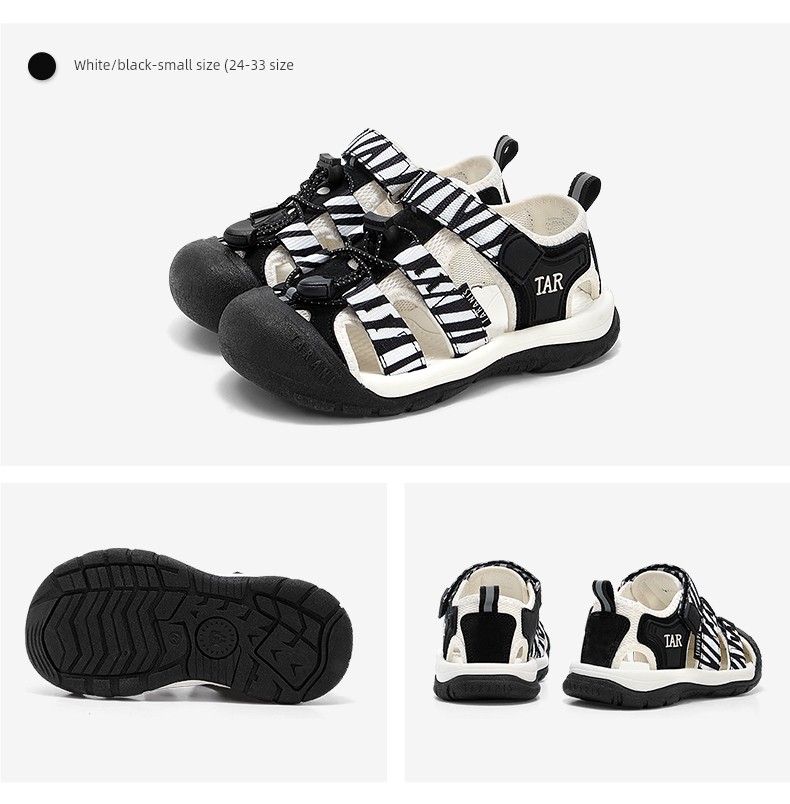 Tyrannis New Summer Sandals for Children, Outdoor Sports Shoes for Boys, Breathable Non-Slip Shoes for Girls, Water Shoes for Girls — 18