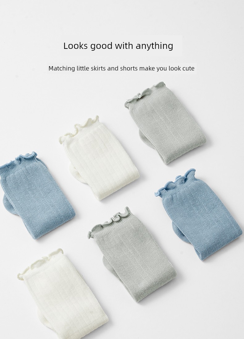 Qianxi Windproof Baby Spring and Autumn Children's Socks — 17