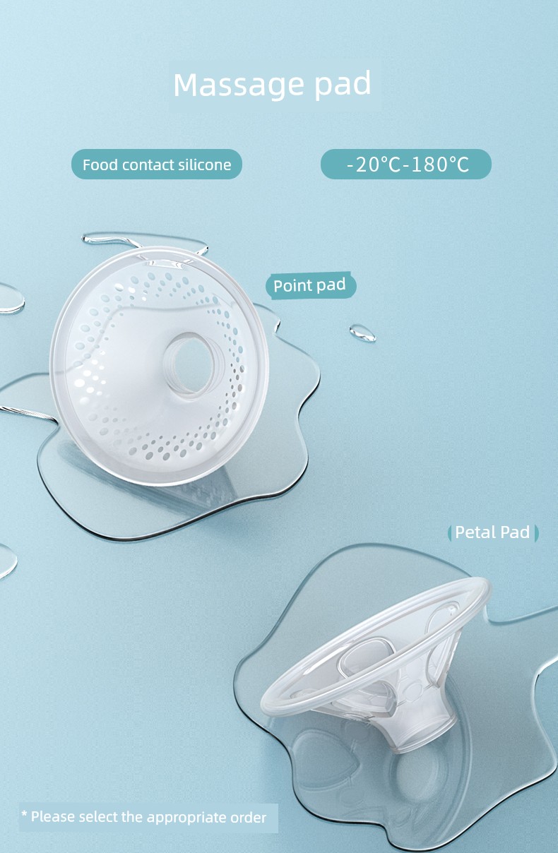 YOUHA Electric Breast Pump Fittings Protection Mat/8001/8004/8105 Massage Silicone Diaphragm Duckbill Valve — 3