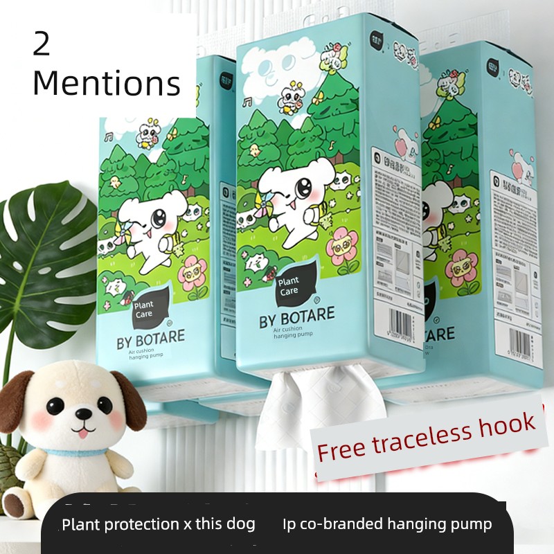 Plant-Based Large Pack Hanging Tissue Paper for Home and Dormitory, Economical Box for Bedroom, Toilet Paper, Bathroom Hand Towels — 5