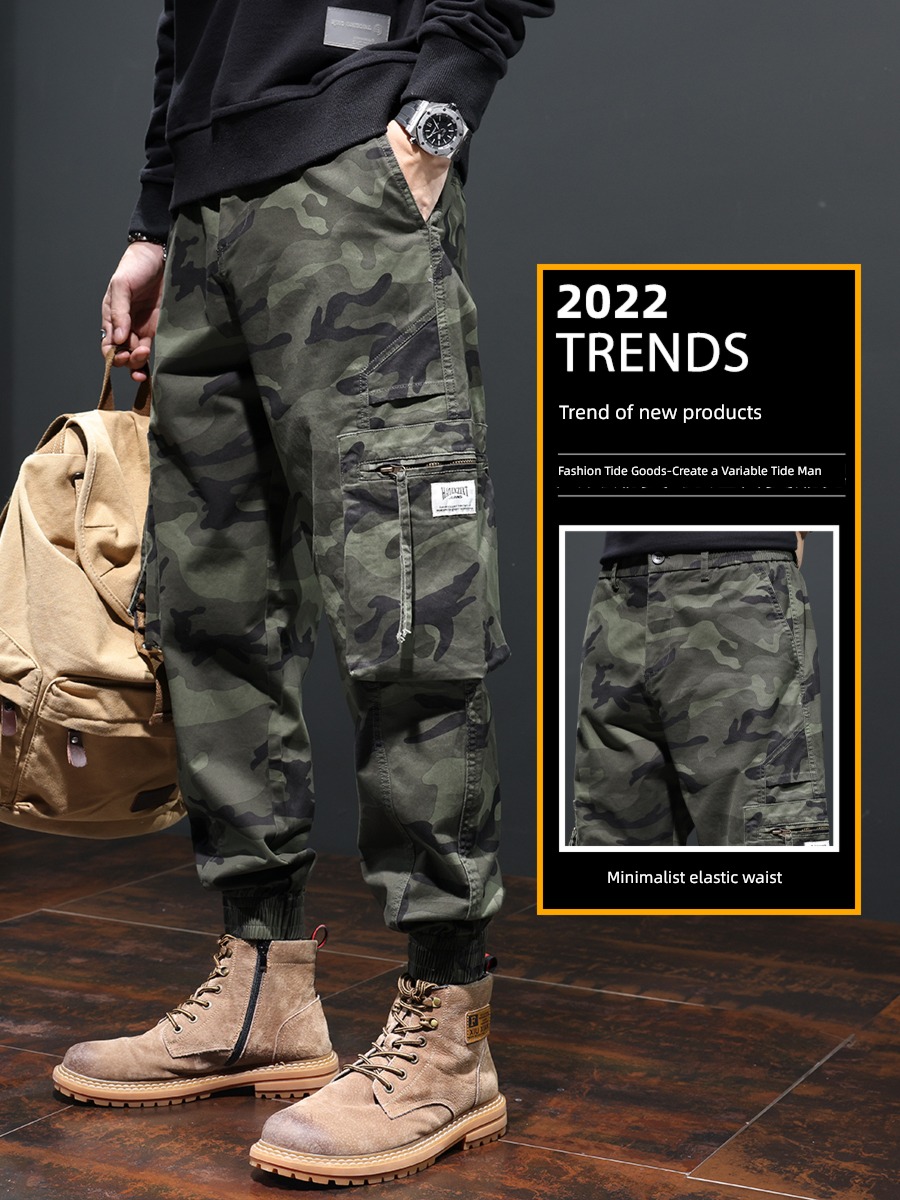 Chaopai winter Plush Big size easy camouflage Overalls
