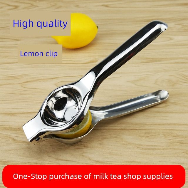 Stainless Steel Manual Lemon Clip Fruit Juice Presser Juice Presser Squeeze Orange Juice Baby Juice Kitchen Tools