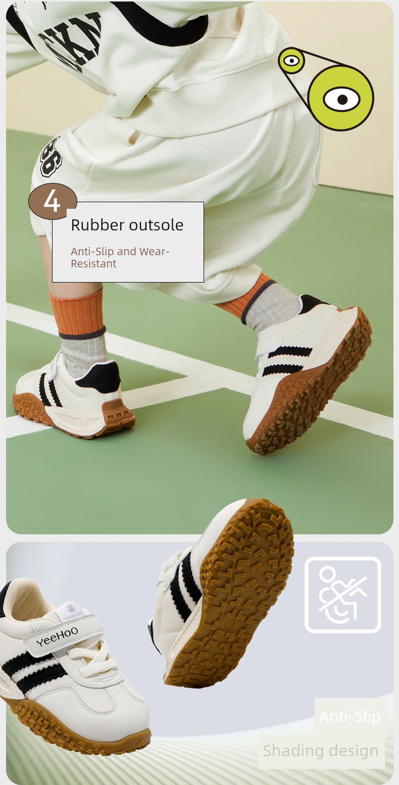 Ying's Children's Shoes, Kids' Sports Shoes, New Spring and Autumn Models, Breathable Soft-Soled Boys' Shoes, Girls' Casual Shoes, Baby Casual Shoes — 13
