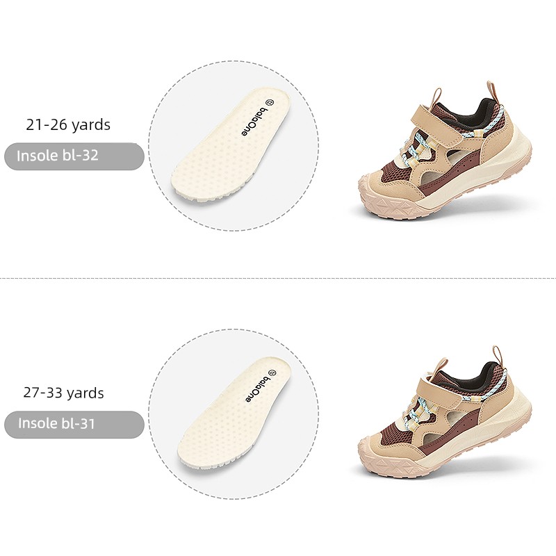 Balabala Kidsren's Shoes Kidsren's Sports Shoes Baby Boys and Girls Shoes 26 Autum Non-Slip Outdoor Stable Running Shoes — 2