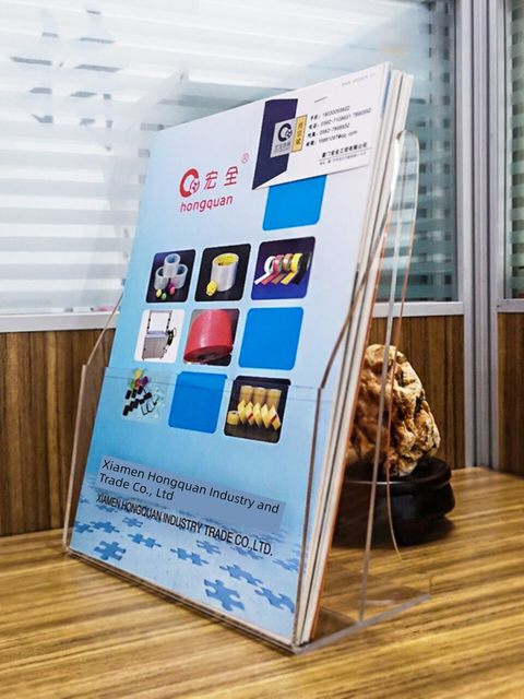 A6A5A4 desktop display rack color page folding rack display storage box bank leaflet display box acrylic box