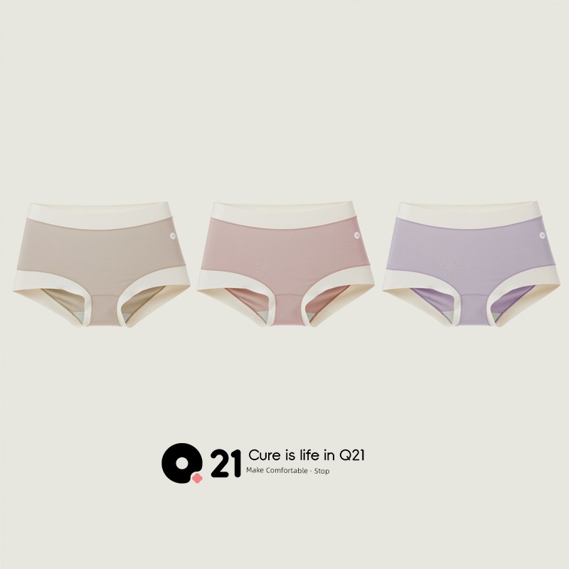 [Event Exclusive] Q21 Little Sponge Underwear for Children, Sweat-Wicking and Antibacterial, 5 Pieces/Pack, Adult Antibacterial Underwear, 3-Pack — 7