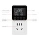 Digital display intelligent temperature controller temperature control switch floor heating fish tank adjustable temperature control socket refrigerator temperature controller