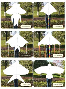 Children's DIY Kite Coloring Kit, Adult-Made Large Blank Hand-Painted Graffiti Kite, High-End
