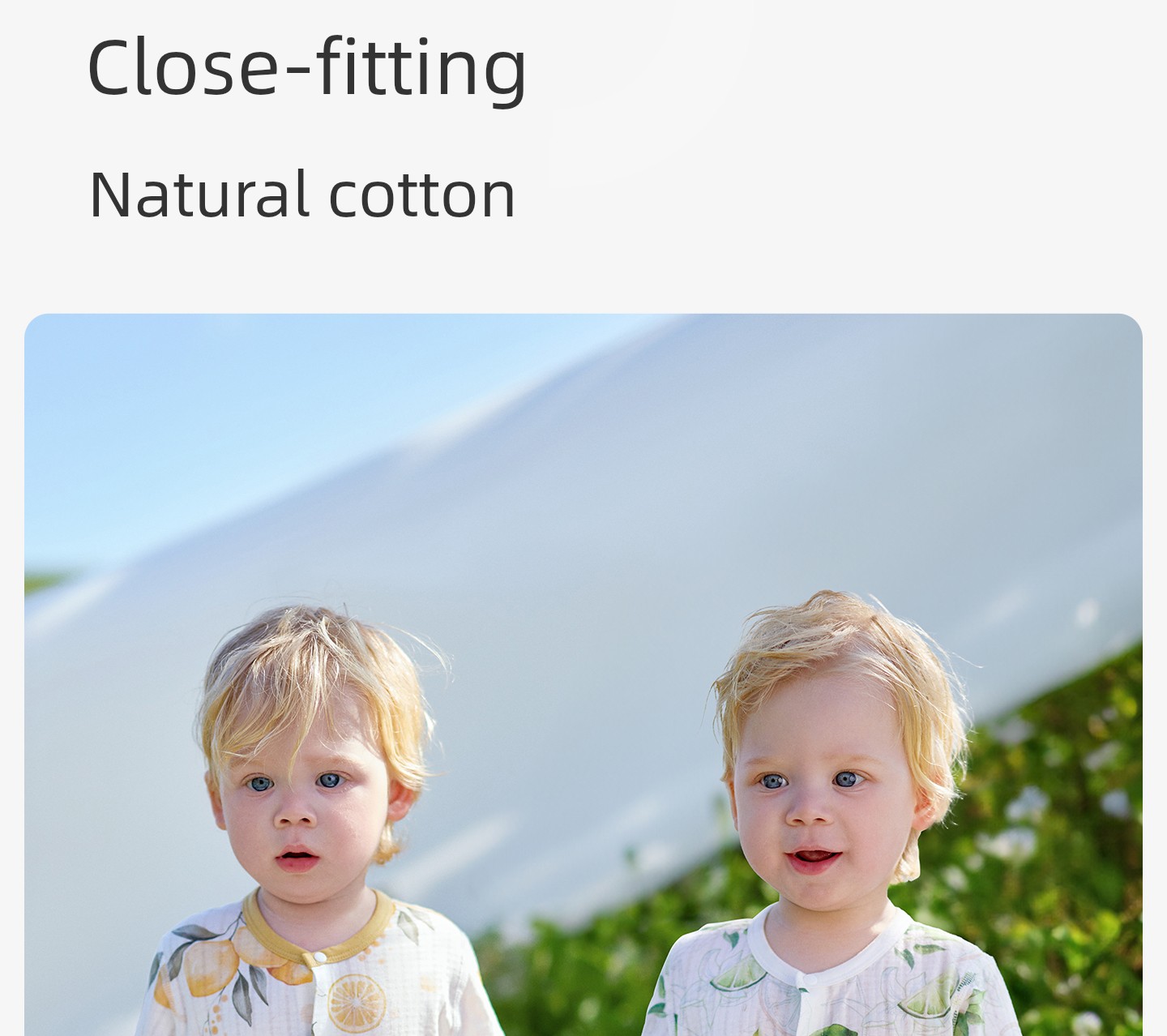 Ouyun [Jelly Cool] Baby Clothes Summer Thin Cotton Romper Long Sleeve Pajamas Air Conditioning Suit — 19