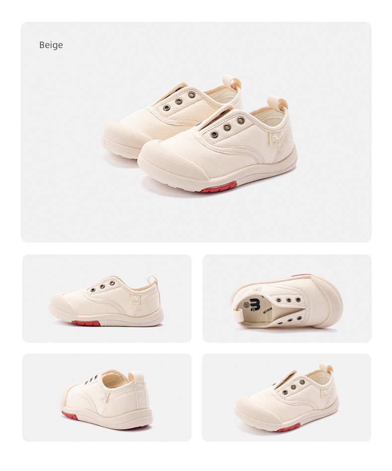 M1M2 Kidsren's Canvas Shoes 2026 Autum New Versatile Casual School Shoes for Boys and Girls Lightweight Non-Slip Indoor Shoes — 19