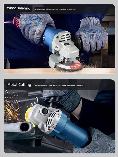 Dongcheng angle grinder multi-function cutting machine grinder grinder genuine Dongcheng angle grinder official genuine