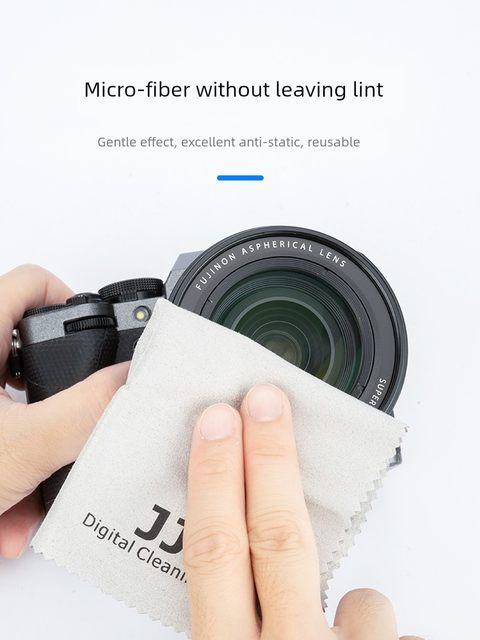 JJC Suitable for Canon Fuji Sony Nikon SLR Digital Camera Micro Single Lens Cleaning Set Lens Pen Blowing Lens Cloth Mitigation Cloth Cleaning Tool Brush