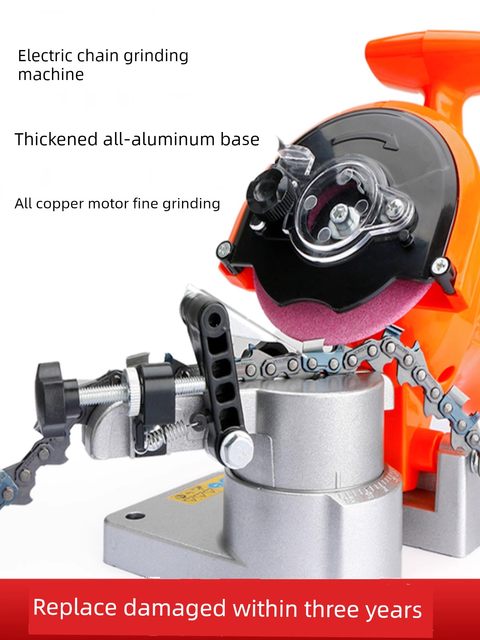 Electric chain grinder chain saw chain saw chain bench-type chain grinder gasoline saw file chain grinder chain chain tooth saw electric grinder