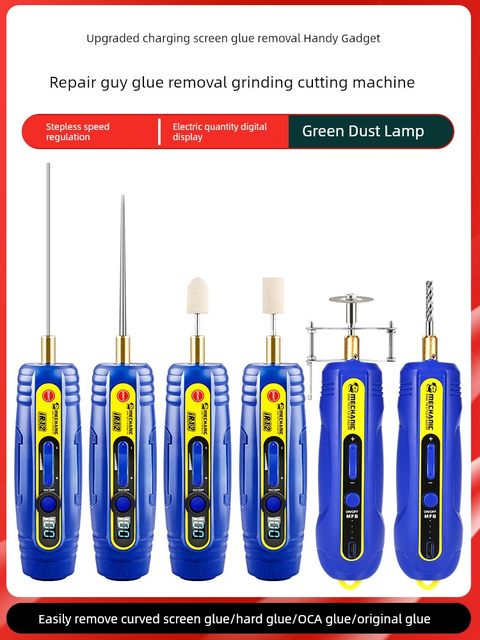 Maintenance man glue removal tool cutting and grinding machine multi-function mobile phone repair tool screen electric glue rolling machine