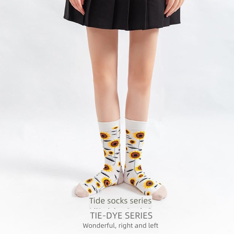 SOCKS France designer pure cotton lovers Fashionable socks
