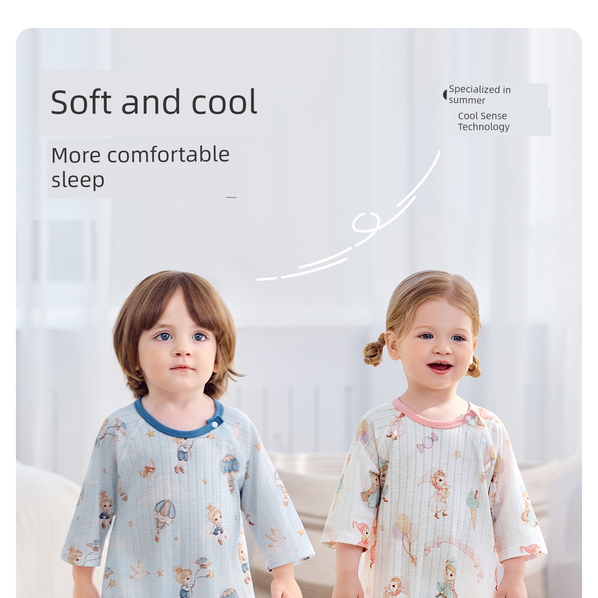 Jq Jingqi {Cloud Soft Cotton} Baby Clothes Pure Cotton Class a Unisex Baby 2026 Autumn Homewear One-Piece Pajamas — 6