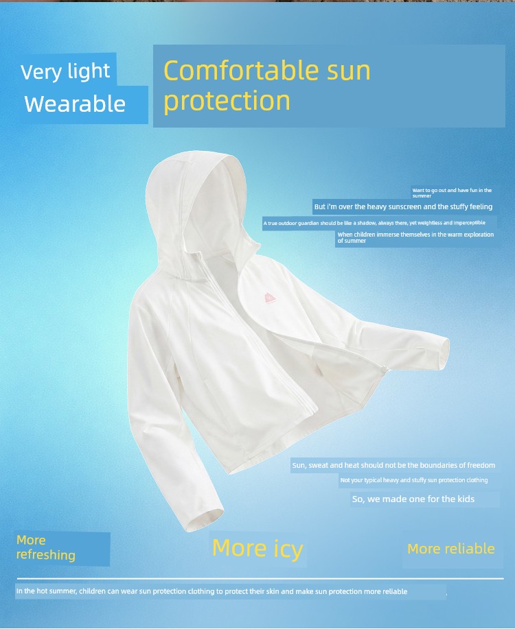 [Same Style as in the Mall] Balabala Girls' Sun Protection Clothing, Kidsren's Jacket, 2026 New Summer Cool Top — 5