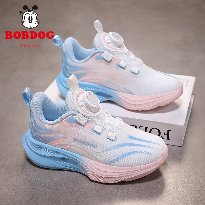 Babudou Kidsren's Shoes, Girls' Sports Shoes, 2026 Autum New Style, Mesh Breathable Girls' Lightweight Kidsren's Running Shoes — 7
