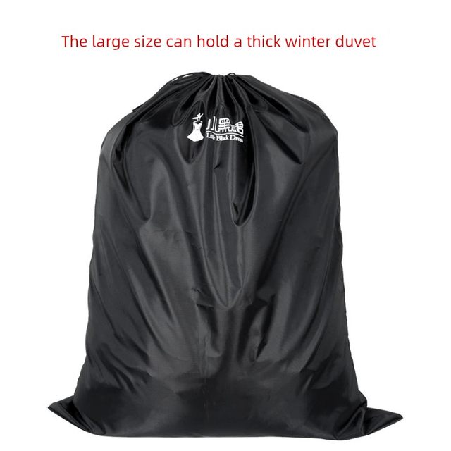 Extra large toys and clothes storage bag waterproof drawstring tie pocket small cloth bag extra large capacity cleaning dust bag