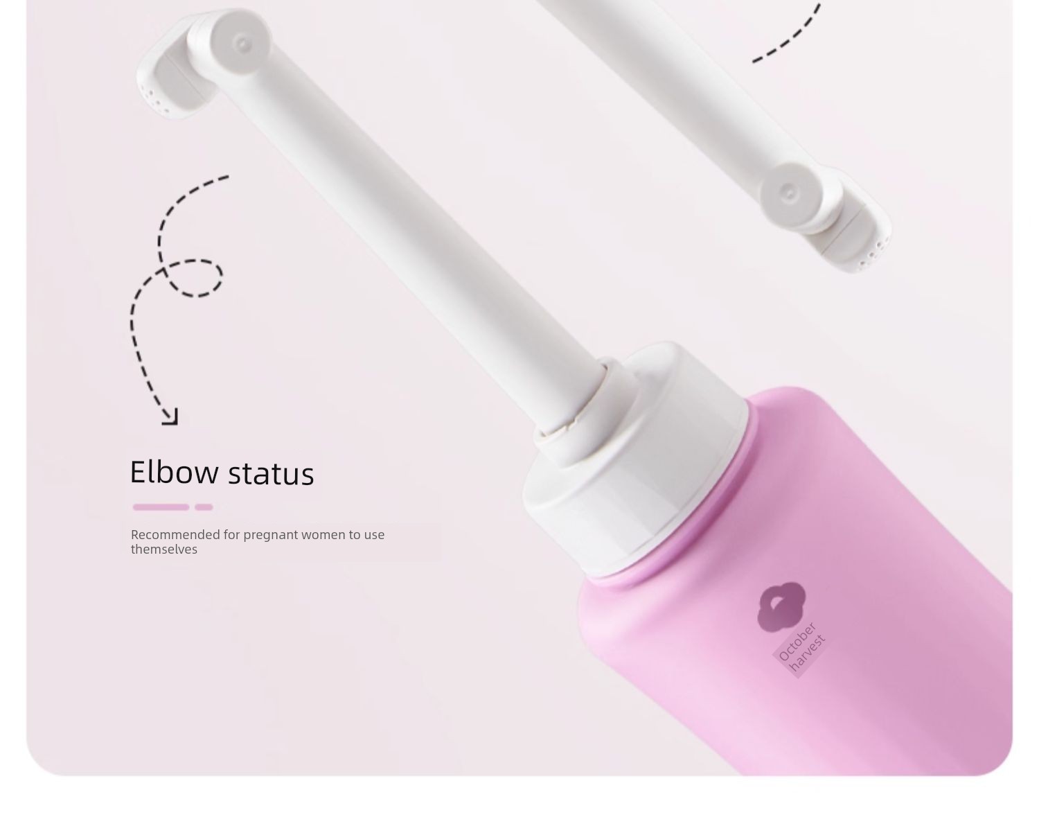 October Crystal Maternity and Postpartum Women's Private Part Washer, Portable Cleaning Bottle for Buttocks, Anus, and Perineum — 18