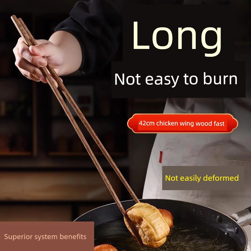 Oven Mitts Noodles Strainer Eat Hot Pot Fried Long Thick Chopsticks