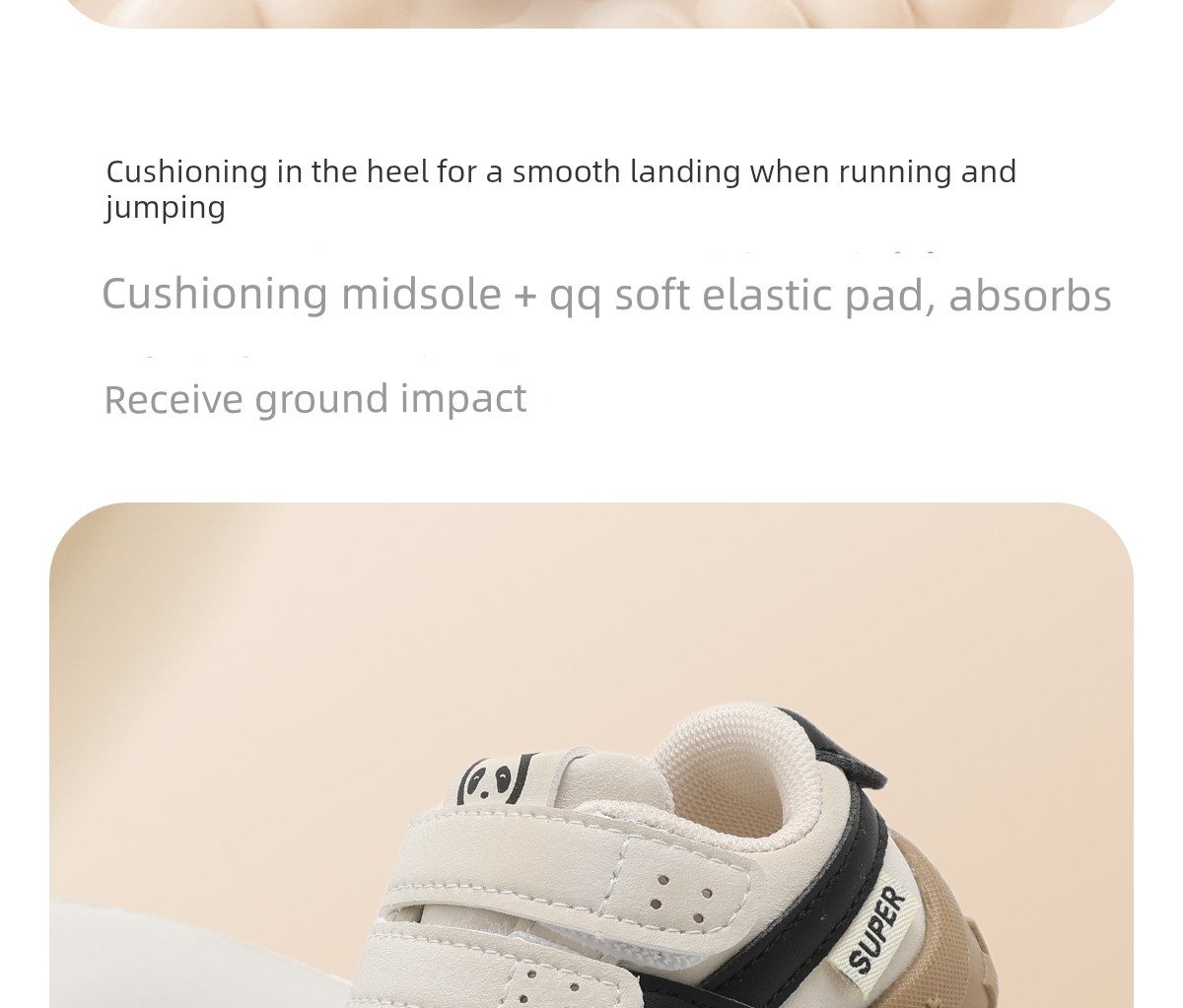 Jq Jingqi Baby Girl Toddler Shoes Infant Soft-Soled Functional Shoes Spring and Autumn New Anti-Kick Breathable Sports Shoes — 14