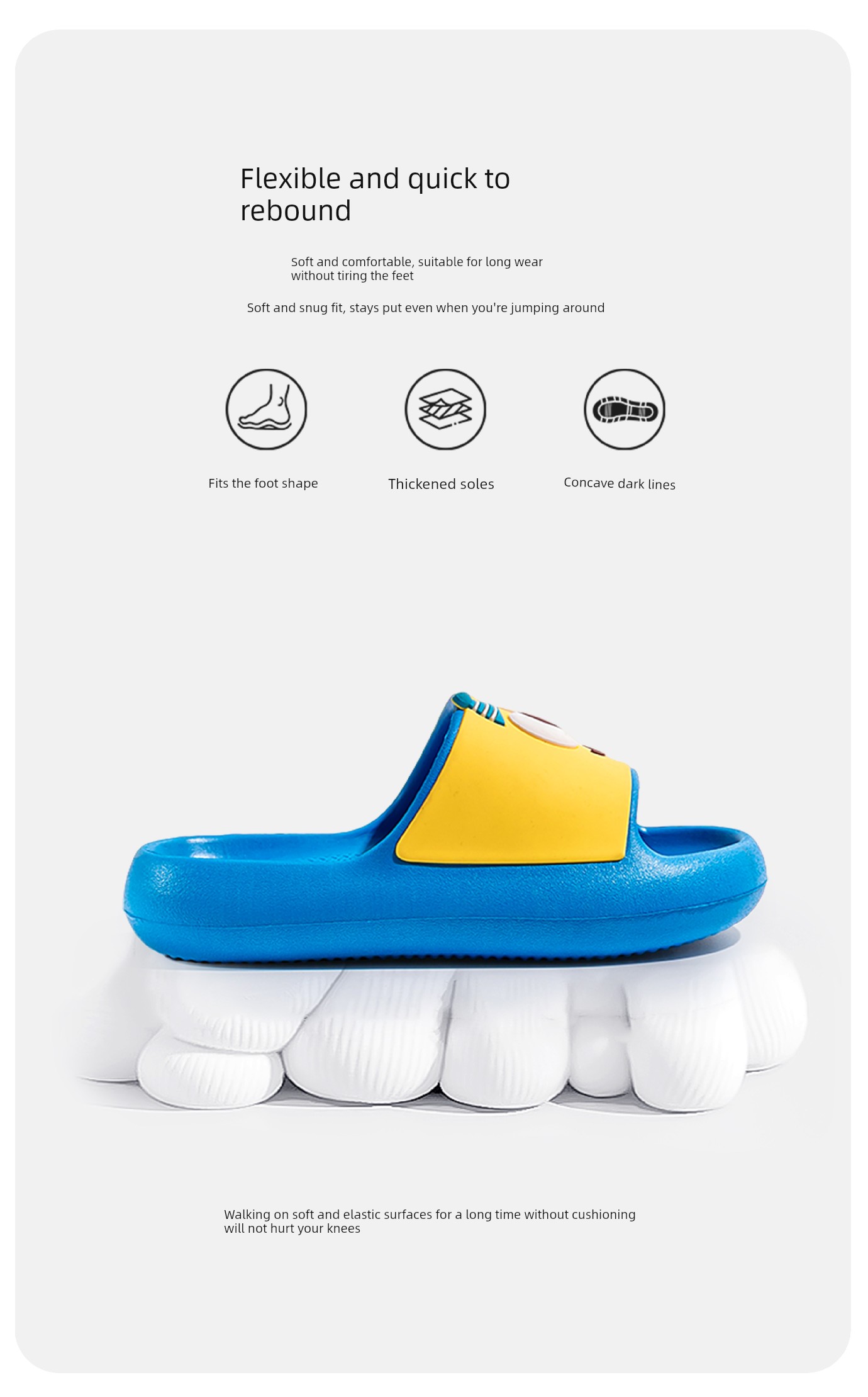 Children's Slippers for Girls and Boys, Summer Indoor Home Bathroom Non-Slip Slippers for Kids — 8