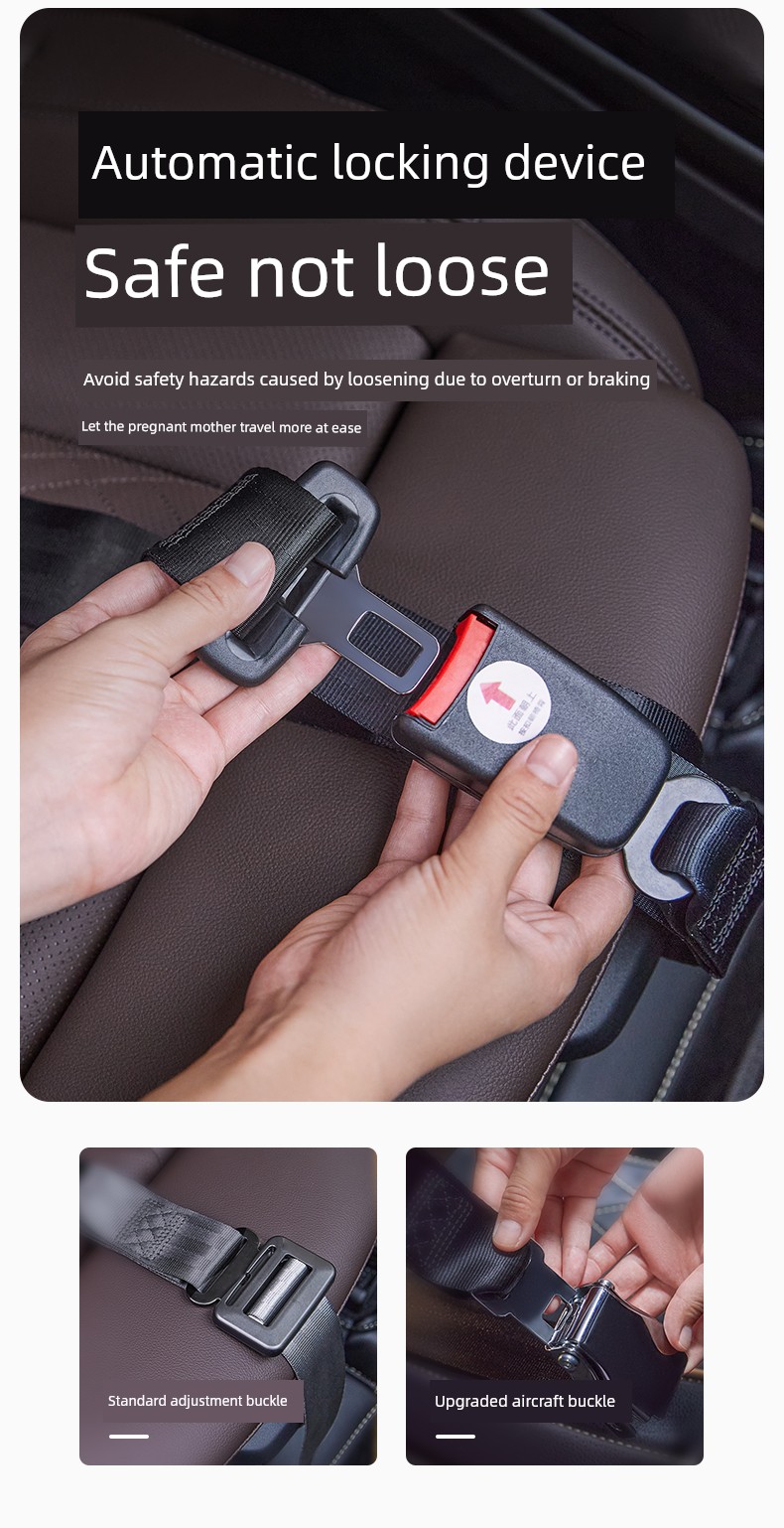 October Crystal Special Driving Handy Gadget Pregnant Women Safety Belt — 9