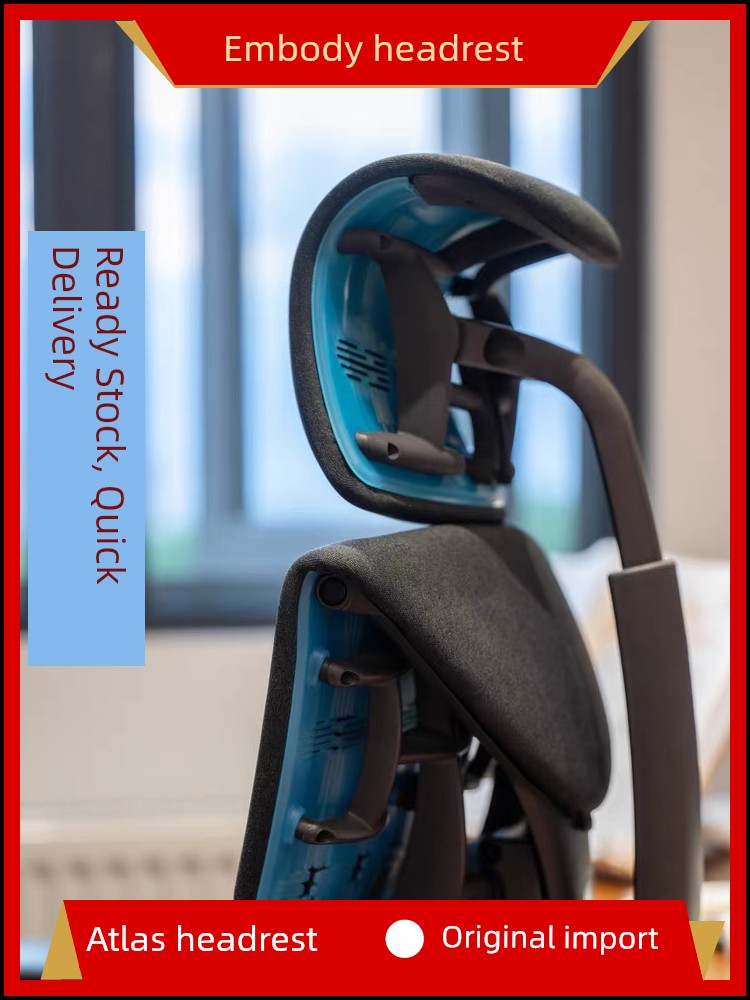 Compatible with Embody Headrest Atlas Headrest and Neck Pillow, Multi-Adjustable, Genuine Original Imported Head Support