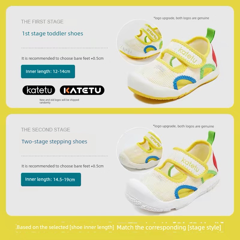 Crtartu Indoor Breathable Children's Non-Slip Toddler Sandals — 2